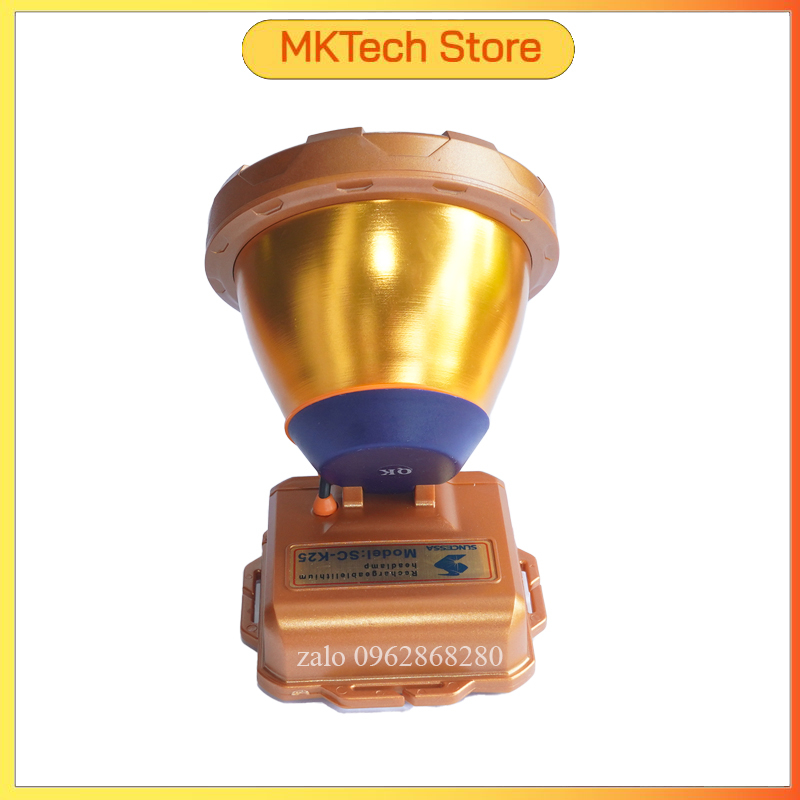 Đèn Đội Đầu Siêu Sáng Công Suất Lớn Suncessa K25 Chống Nước, Thời Lượng Chiếu Sáng Liên Tục 10H