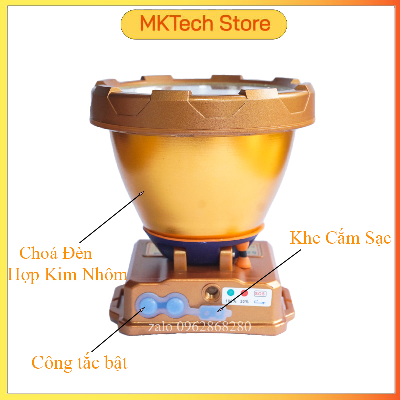 Đèn Đội Đầu Siêu Sáng Công Suất Lớn Suncessa K25 Chống Nước, Thời Lượng Chiếu Sáng Liên Tục 10H