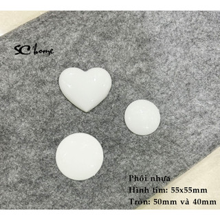 Phôi nhựa tròn + tim