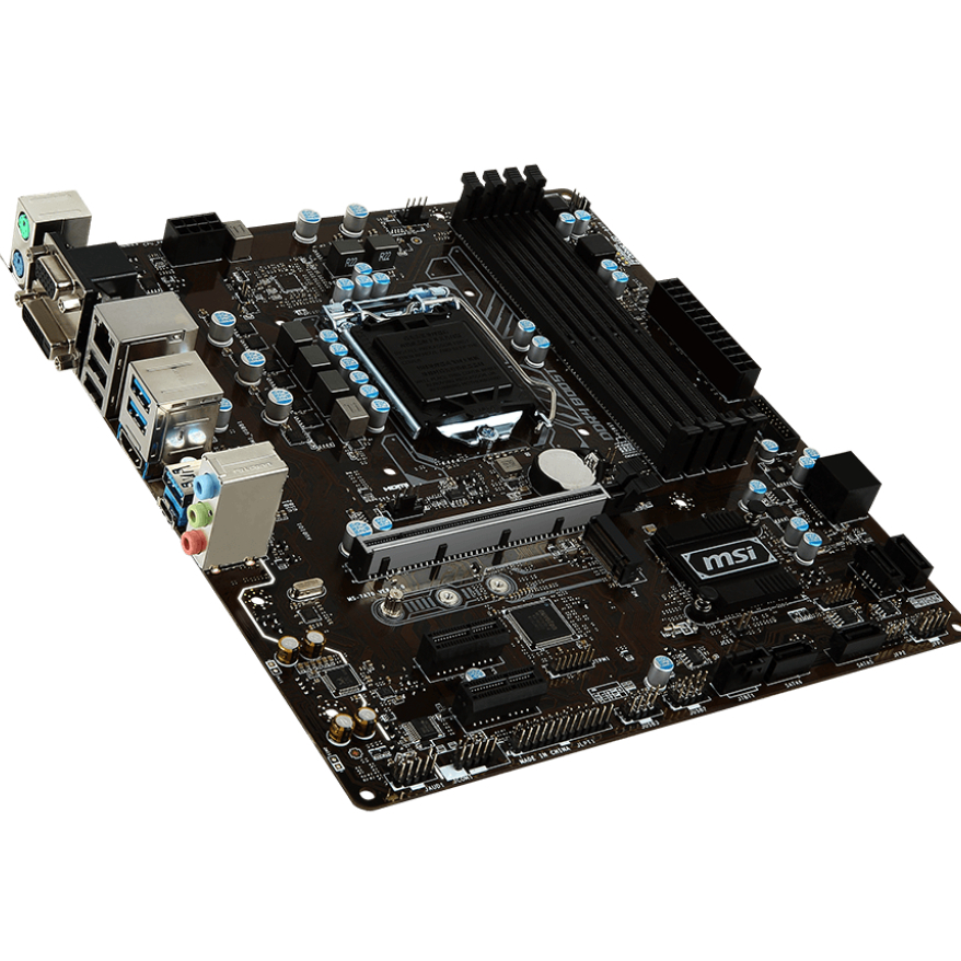 Combo 1151 MSI B250M Pro VDH + Xeon E3-1270 V5 hiệu ngang i7-6700
