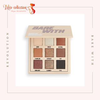 Bảng phấn mắt 9 ô Revolution - Makeup Obsession Bare With Eyeshadow Palette