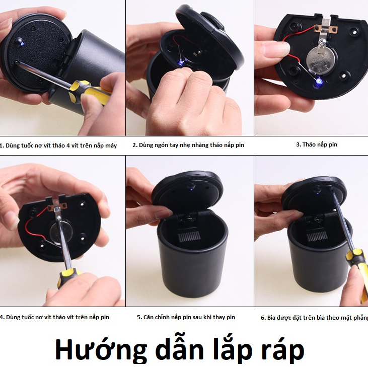 Gạt tàn đặc biệt cho xe ôtô