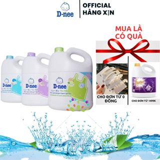 Nước Giặt Dnee Chính Hãng Dung Tích Can 3000ml Túi 1400ml