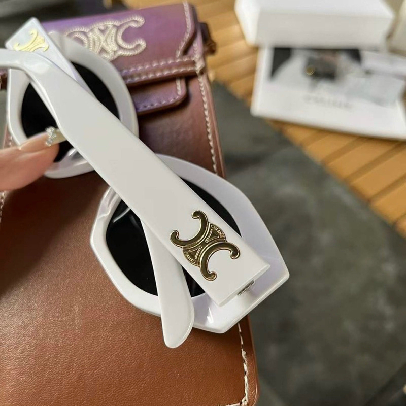 Kính râm LISA dáng bầu mắt xếch-Kính mát thời trang tròng UV400