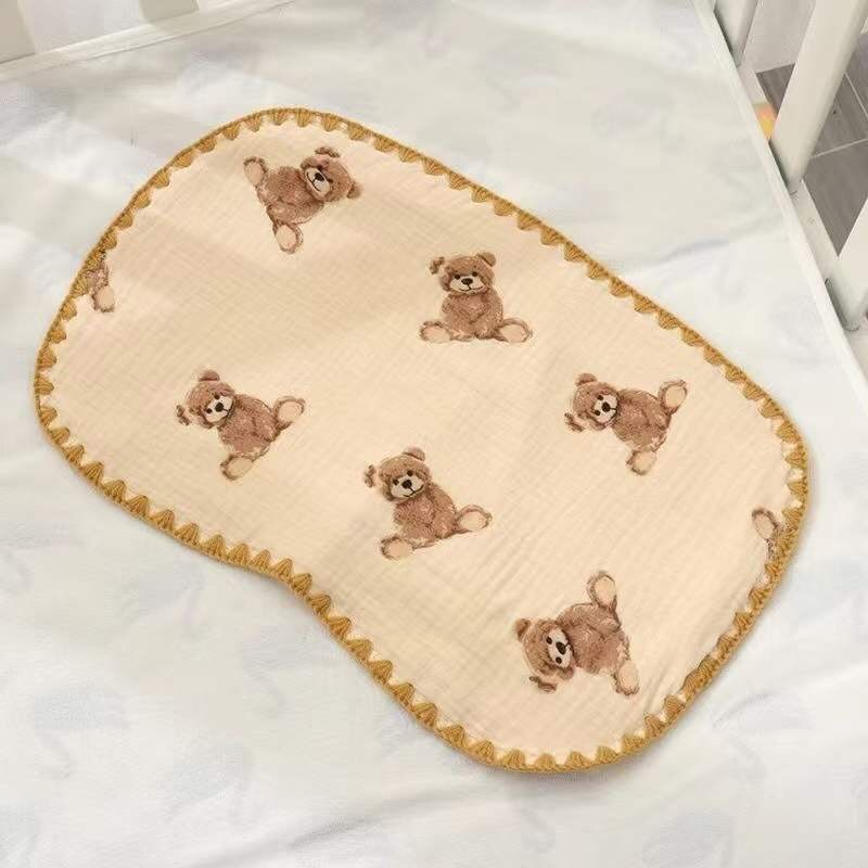 Gối xô cho bé gối dành cho trẻ sơ sinh Ếch xanh kids mềm mại thấm thút mồ hôi