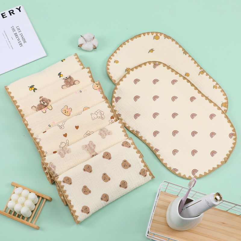 Gối xô cho bé gối dành cho trẻ sơ sinh Ếch xanh kids mềm mại thấm thút mồ hôi