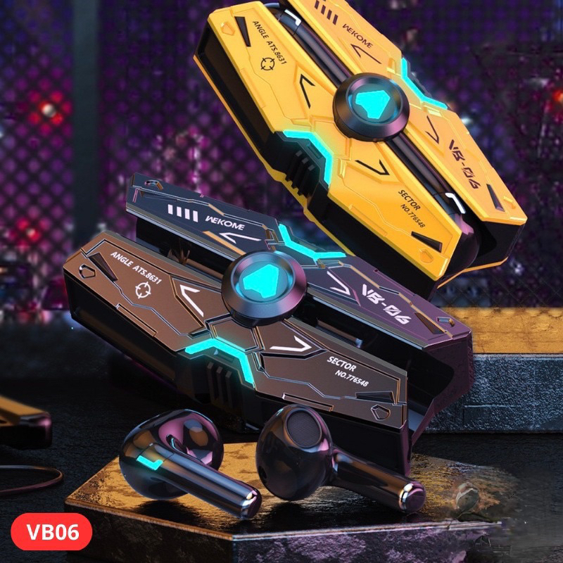 Tai Nghe Gaming Bluetooth WEKOME VB06 Nhét tai 2  bên