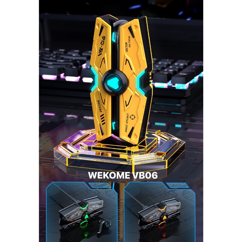 Tai Nghe Gaming Bluetooth WEKOME VB06 Nhét tai 2  bên