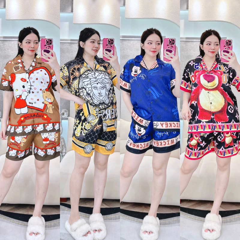 BỘ ĐÙI PIJAMA 50kg-75kg