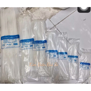 Dây rút nhựa giá sỉ đủ kích thước bảng 5mm x 10cm,15cm,20cm,25cm,30cm (Trắng,Đen. Ship hoả tốc HCM)