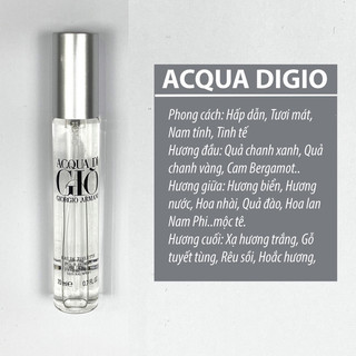 Nước Hoa Lăn Pháp Unisex hàng chiết lưu hương 6/24h