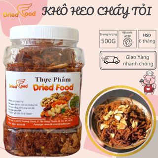 1kg khô gà cháy tỏi loại mới driedfood