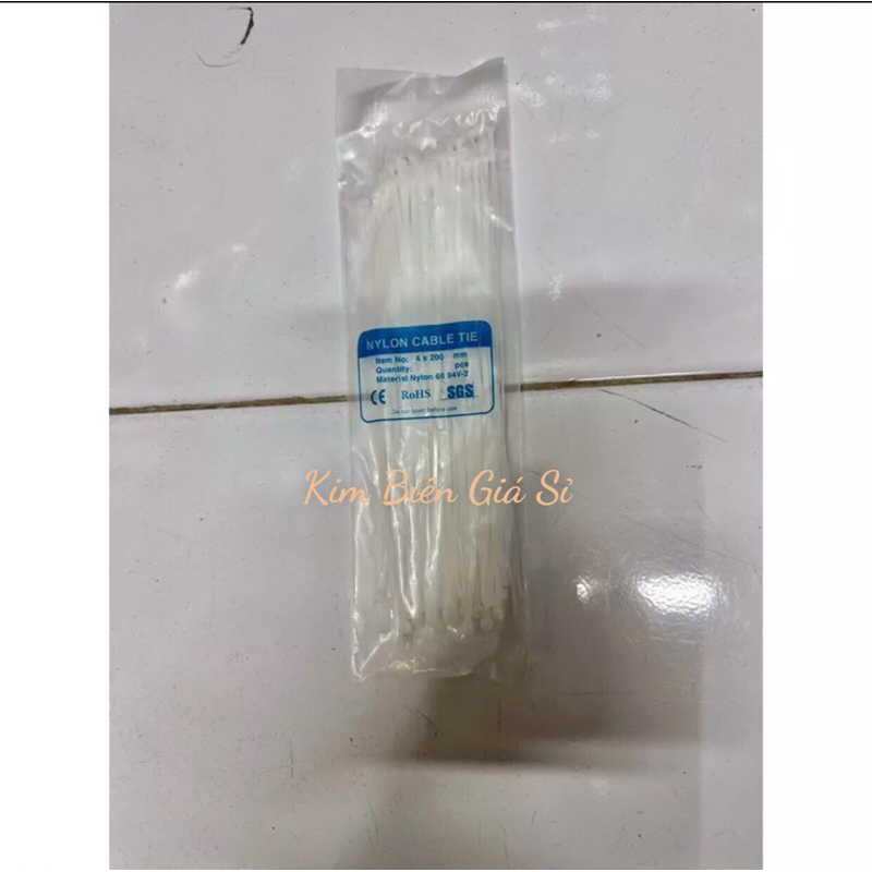 Dây rút nhựa giá sỉ đủ kích thước bảng 5mm x 10cm,15cm,20cm,25cm,30cm