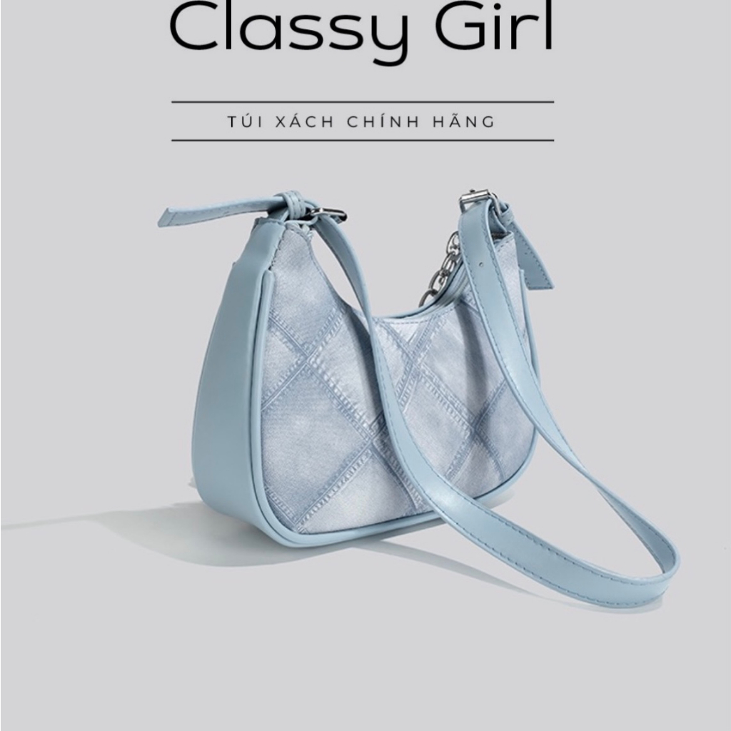 Túi Xách Nữ Đeo Kẹp Nách,Có Dây Đeo Chéo CLASSY GIRL