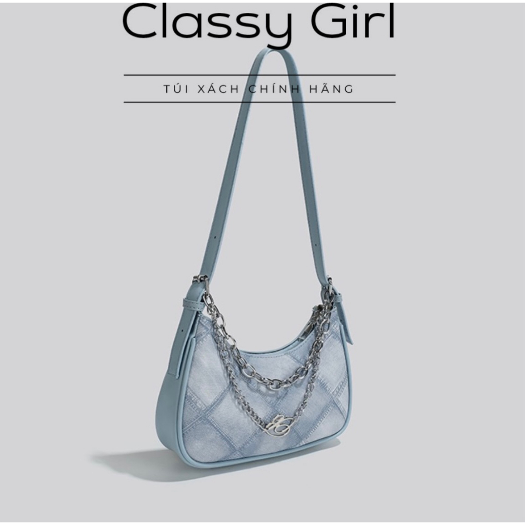 Túi Xách Nữ Đeo Kẹp Nách,Có Dây Đeo Chéo CLASSY GIRL