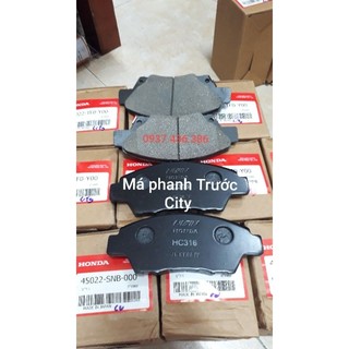 Bộ má phanh trước sau honda city 2013-2019,bố thắng honda