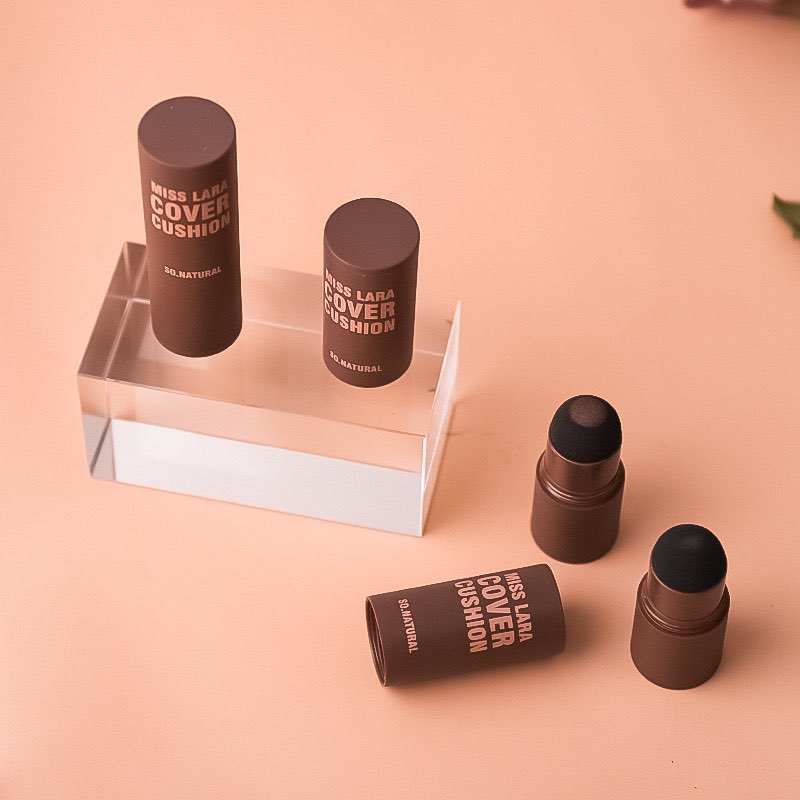 Phấn che hói tóc che mái bò liếm tóc phấn phủ chân mày Miss Lara tặng kèm khung định hình chân mày