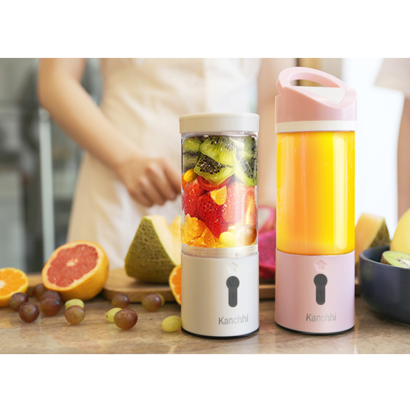 Máy xay sinh tố cầm tay đa năng mini kanchi 6 lưỡi dao