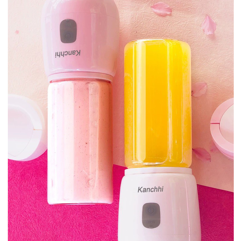 Máy xay sinh tố cầm tay đa năng mini kanchi 6 lưỡi dao