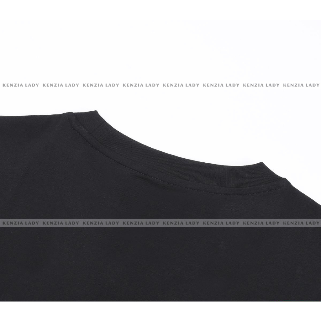 Áo Thun Nữ siêu cấp Form chuẩn Kenzia Lady- Áo Phông Cổ Tròn Tay Ngắn  Basic Cotton 100%  - KA5106