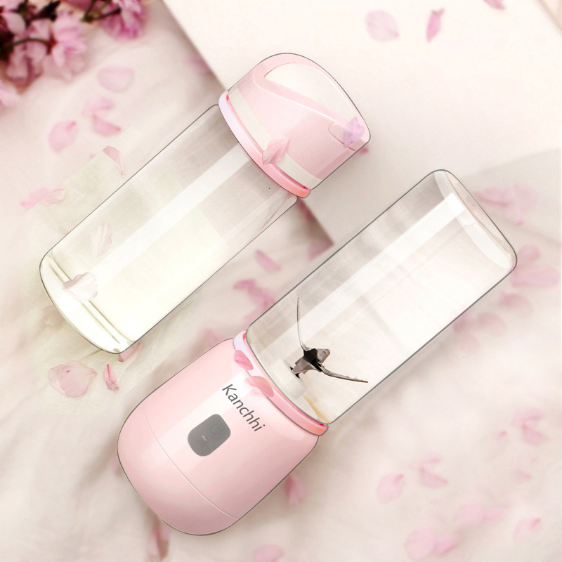 Máy xay sinh tố cầm tay đa năng mini kanchi 6 lưỡi dao