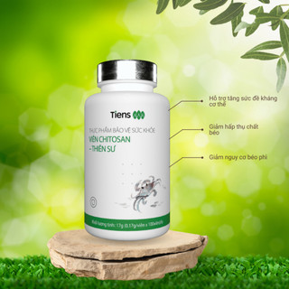 Viên chitosan Tiens Thiên Sư hộp 100 viên