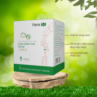 Canxi dành cho trẻ em tiens thiên sư hộp 10 gói