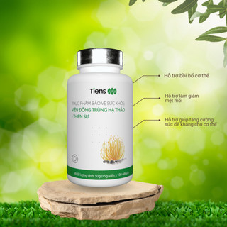 Viên đông trùng hạ thảo Tiens Thiên Sư tăng cường chức năng phổi thận
