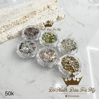 𝐏𝐡𝐮̣ 𝐤𝐢𝐞̣̂𝐧 𝐧𝐚𝐢𝐥 - set nhũ mix 6 ô n348