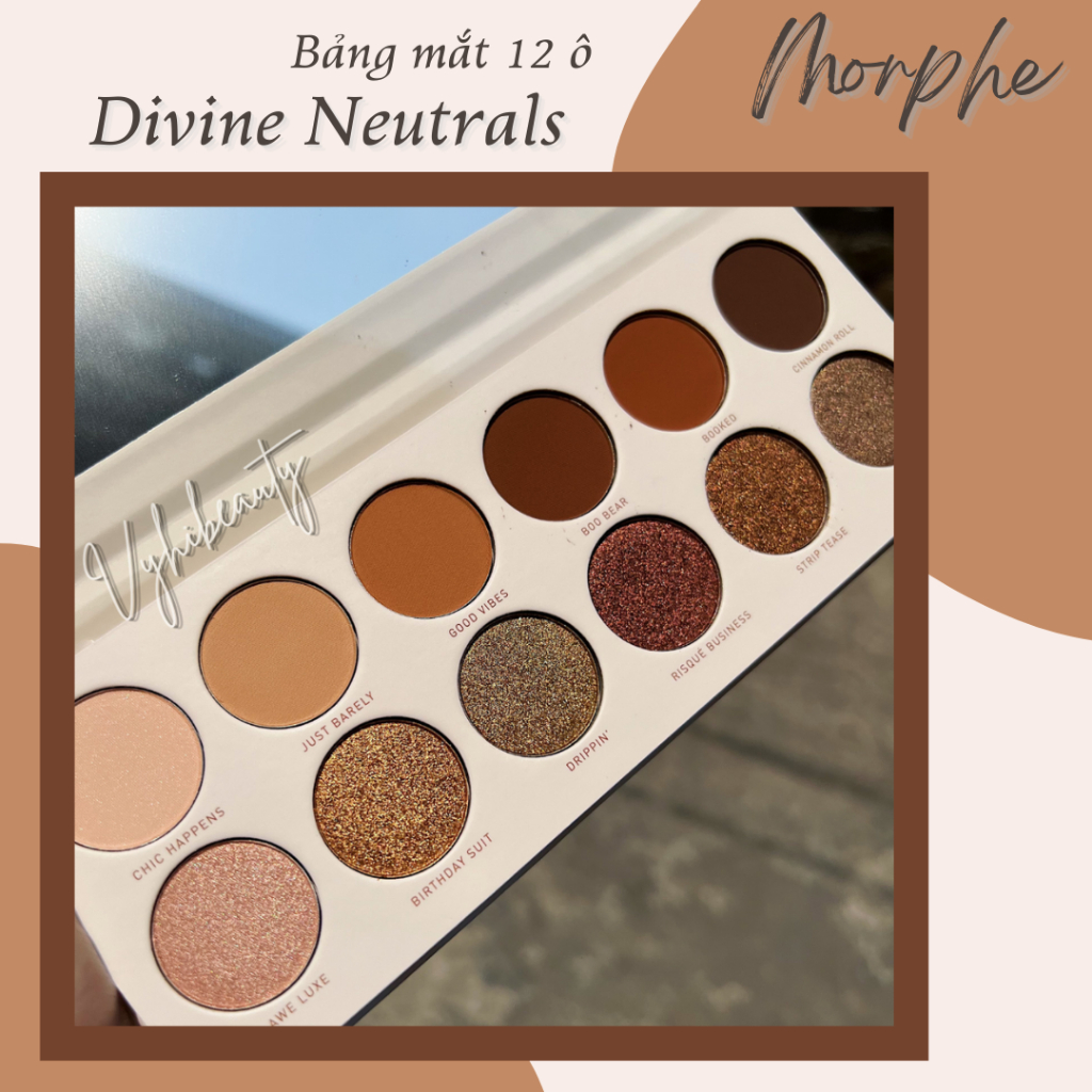 Bảng mắt Morphe Jaclyn Hill Divine Neutrals 12 ô