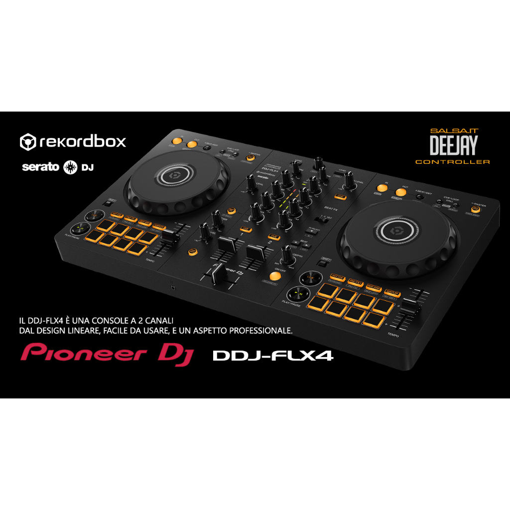 BÀN DJ  PIONEER DDJ-FLX4  - Hàng Chính Hãng 100%