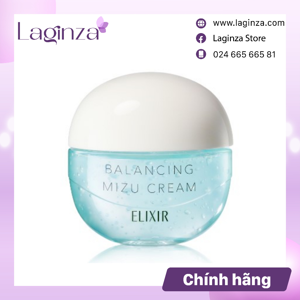 Kem dưỡng ẩm Shiseido Elixir Balancing Mizu Cream 60g