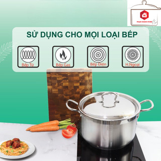 NỒI INOX 3 ĐÁY CAO CẤP FIVESTAR SỬ DỤNG ĐƯỢC TRÊN MỌI LOẠI BẾP