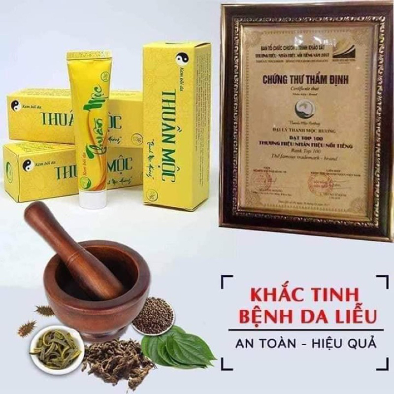 Kem bôi da Thuần mộc chính hãng