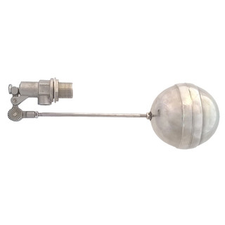 Phao hồ nước 34mm inox (thẳng)
