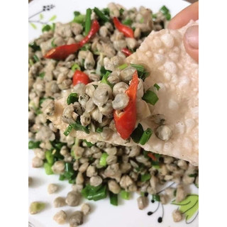 1kg ruột hến làm sạch khay