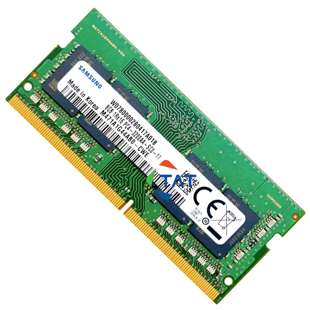 Ram Laptop DDR4 8GB Samsung 3200MHz Chính Hãng - Mới Bảo hành 36 tháng