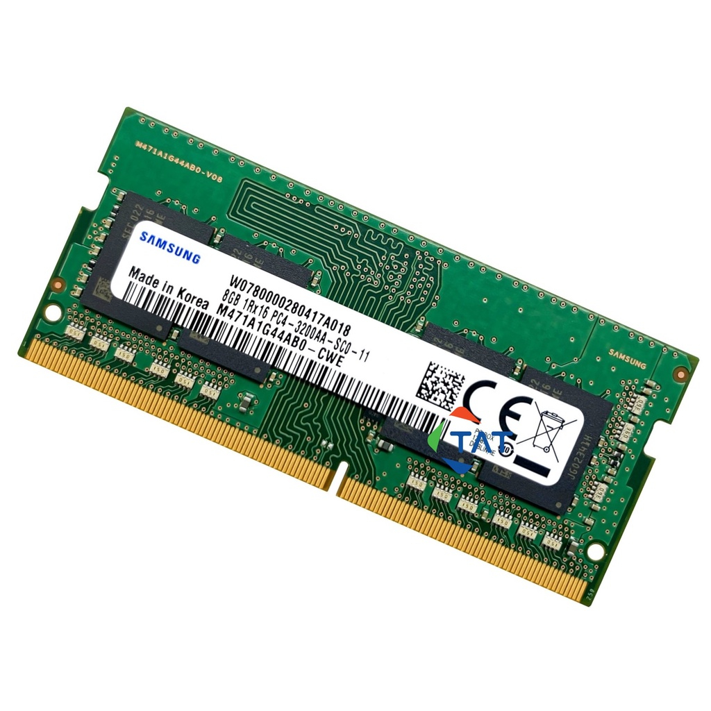 Ram Laptop DDR4 8GB Samsung 3200MHz Chính Hãng - Mới Bảo hành 36 tháng