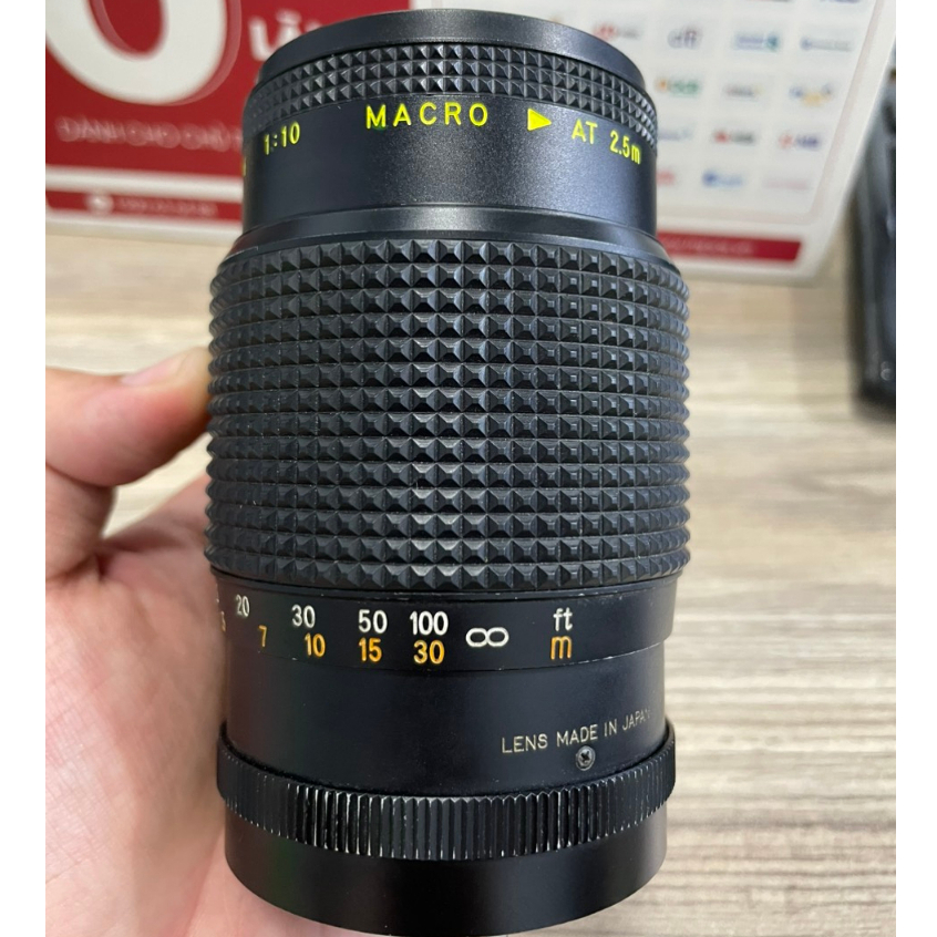 ỐNG KÍNH ROKINON 135 F2.8 MC MACRO NGÀM KONICA