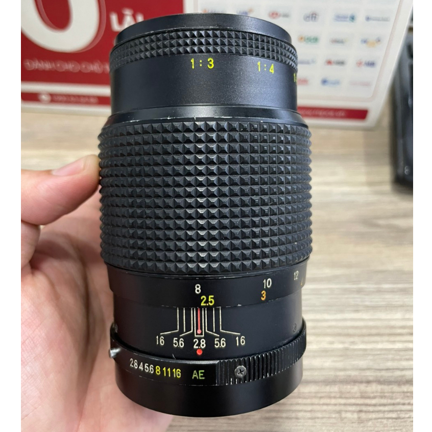 ỐNG KÍNH ROKINON 135 F2.8 MC MACRO NGÀM KONICA