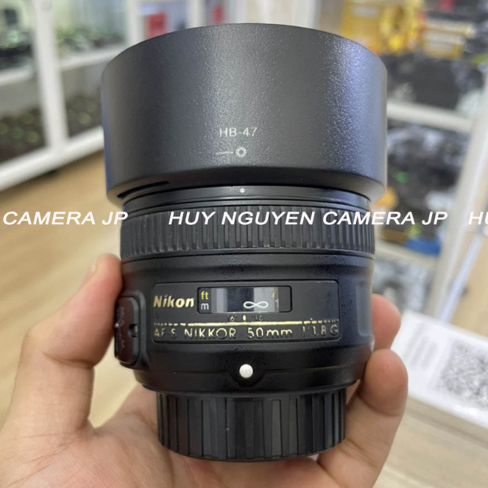 ỐNG KÍNH NIKON 50 F1.8 G ĐẸP 90-99.99%  chụp chân dung xóa phông mù mịt
