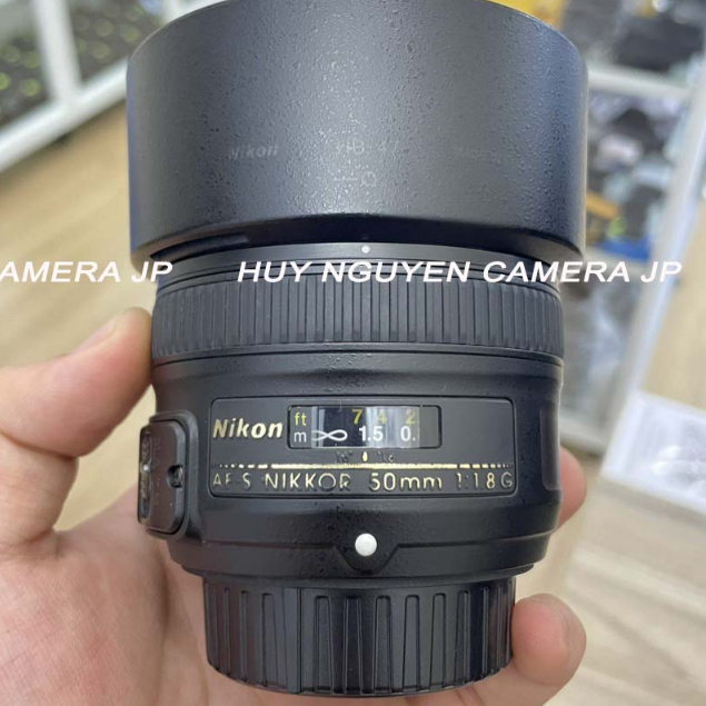 ỐNG KÍNH NIKON 50 F1.8 G ĐẸP 90-99.99%  chụp chân dung xóa phông mù mịt