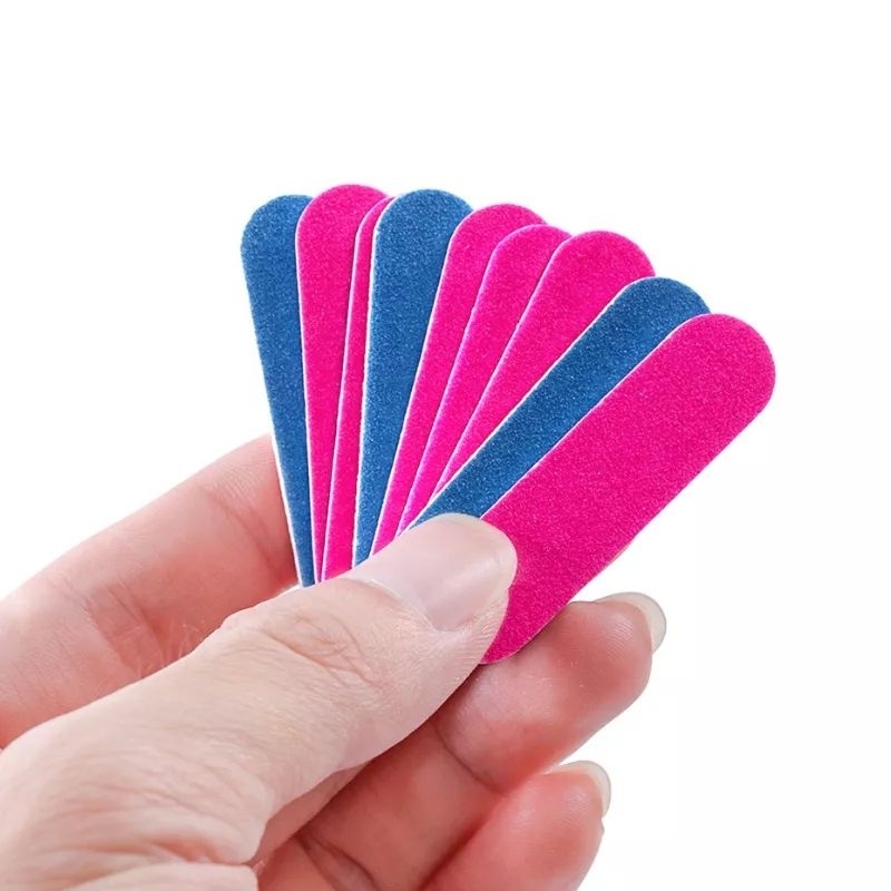 Set 2c dũa móng tay mini 2 mặt