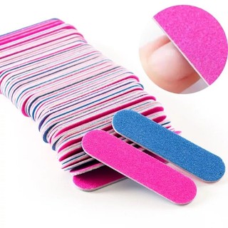 (sp 1k) Set 2c dũa móng tay mini 2 mặt