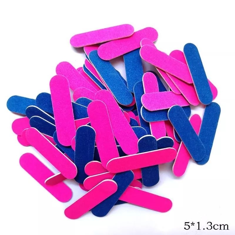 Set 2c dũa móng tay mini 2 mặt