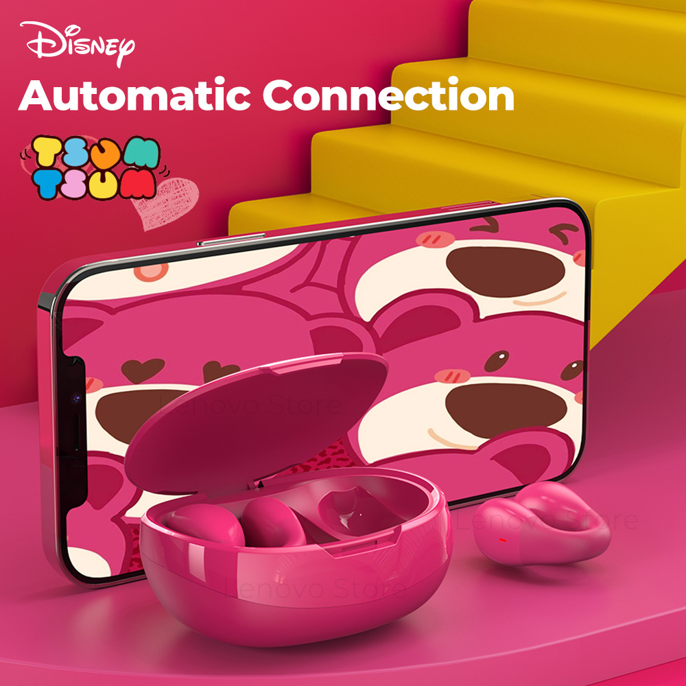 100 % Disney TZW11 Tai Nghe Không Dây TWS Bluetooth 5.2  Giảm tiếng ồn với micrô tai nghe