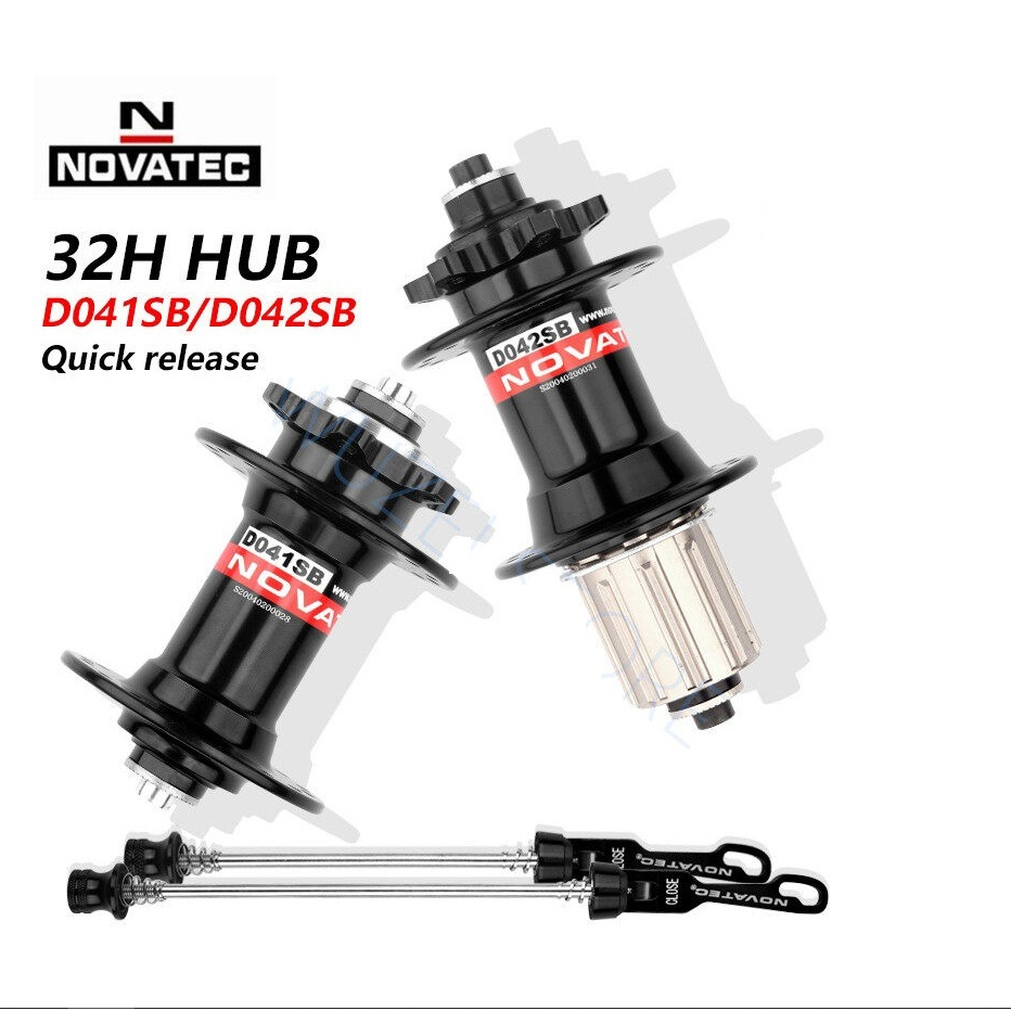 HUB (MOAY Ơ) XE ĐẠP NOVATEC D041-D042SB 32 LỖ