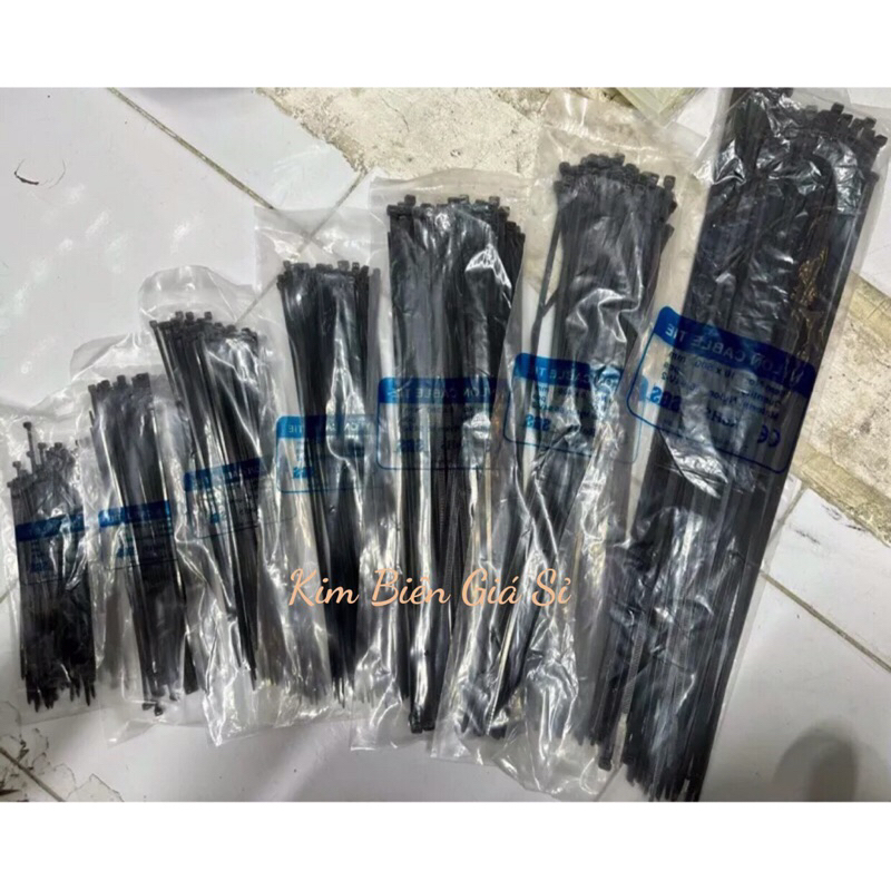 Dây rút nhựa giá sỉ đủ kích thước bảng 5mm x 35cm,40cm,50cm