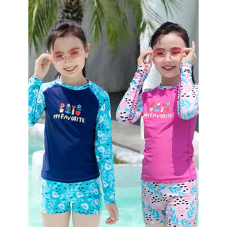 Đồ bơi cho bé gái dài tay size 20-50kg