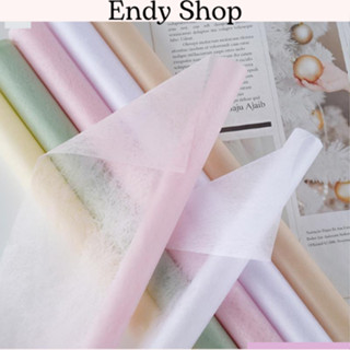 Giấy mếch lụa gói hoa 50*50cm Phụ kiện làm hoa Giấy gói hoa - Endy shop
